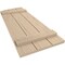 Ekena Millwork Sandblasted 3 Board Joined Board-n-Batten w/Elliptical Top Faux Wood Shutters, 16 1/2W x 28H, PR SHUBJL16X28SDPR - alternate 8